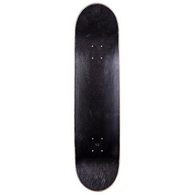 Cal 7 Blank Skateboard Deck | 7.75, 8.0 and 8.25 Inch | Maple Board for Skating (7.75 Inch, Black)