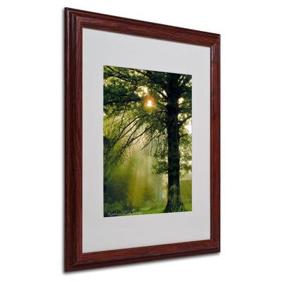 Magical Tree by Kathie McCurdy Canvas Artwork in Wood Frame, 16 by 20-Inch