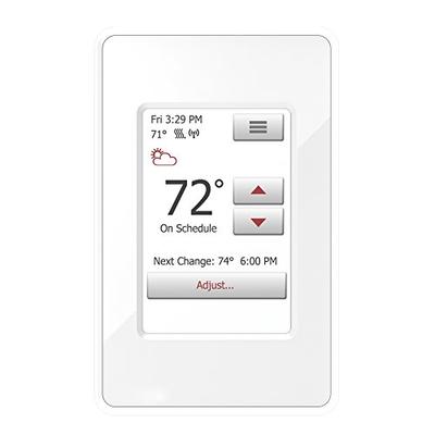 WarmlyYours UWG4-4999 nSpire Touch WiFi Programmable Smart Thermostat, with Touchscreen, Class A GFC