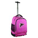 Denco NFL Atlanta Falcons Expedition Wheeled Backpack, 19-inches, Pink