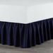 Martex Ruffle Bed Skirt, Polyester in Blue | 39 W x 80 D in | Wayfair 028828439079