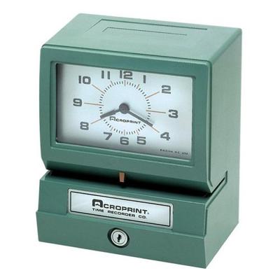 Acroprint Electric Print Time Recorders-Electric Print Time Recorder,Records Month/Date/Hour/Minutes