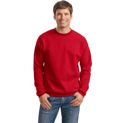 Hanes Adult Ultimate Cotton Crew Neck - Deep Red - L