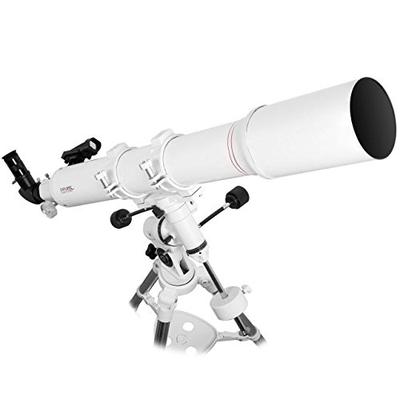 Explore Scientific FL-AR1021000EQ3 Refractor Telescope with Exos Nano, 102mm, White