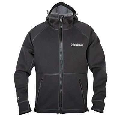 STORMR Men's Typhoon Jacket, Black, XL - Fishing, Fly Fishing & Ice Fishing