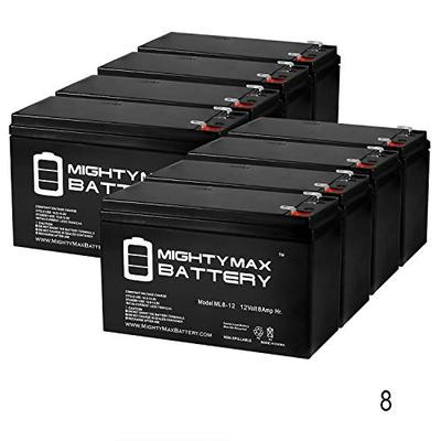 Mighty Max Battery 12V 8Ah Battery Replacement for Interstate ASLA1080, SLA1079-8 Pack Brand Product