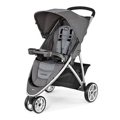 Chicco Viaro Quick-Fold Stroller, Graphite