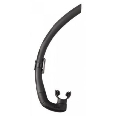 Mares Dual Snorkel for Spearfishing and Freediving, Black