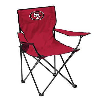 Logo Brands NFL San Francisco 49Ers Quad Chair Quad Chair, Cardinal, One Size