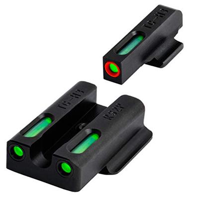 TRUGLO TFX PRO Tritium & Fiber-Optic Xtreme Handgun Sights, Ruger LC Set (TG13RS2PC)