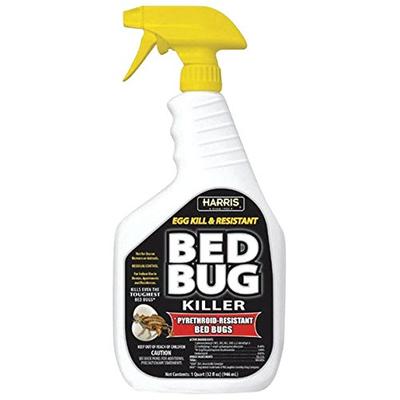 Harris Black Label Bed Bug Killer, Liquid Spray with Odorless and Non-Staining Extended Residual Kil