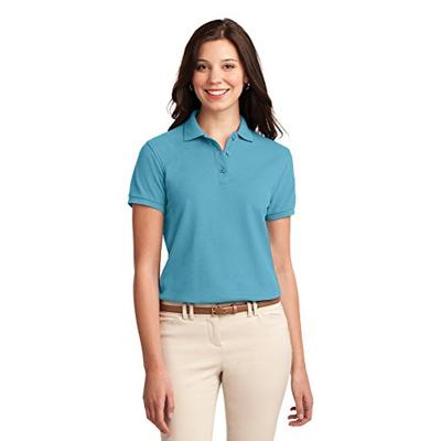 Port Authority Women's Silk Touch Polo 3XL Maui Blue