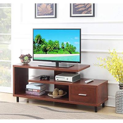 Convenience Concepts 151750CH Seal II TV Stand, 60-Inch, Cherry