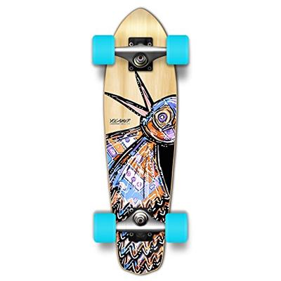 Yocaher The Bird Series: Natural Longboard Complete Skateboard - Available in All Shapes (Micro Crui