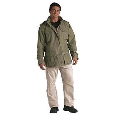 Rothco Vintage Lightweight M-65 Field Jacket, Sage Green, XL