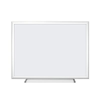 U Brands Basics Plus Magnetic Dry Erase Board, 23 x 17 Inches, Silver Aluminum Frame