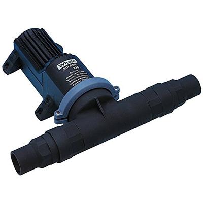 Whale BP2554B Gulper Toilet Pump, for Holding Tank Electric Pump-Out and Discharge, 24V DC, 4.6 GPM
