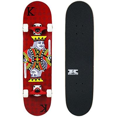 Krown PRO Skateboard Complete Red King 7.75 in