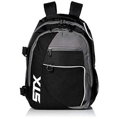 STX Lacrosse AS BPSD BK/XX Sidewinder Lacrosse Backpack, Black