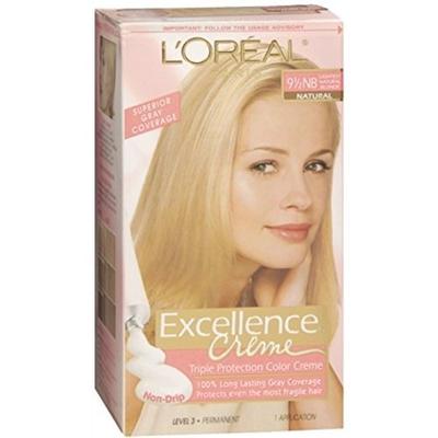 L'Oreal Excellence Creme - 9-1/2NB Lightest Natural Blonde (Natural) 1 Each (Pack of 6)