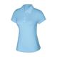 Adidas ClimaCool Ladies Piped Polo - Sky Blue 8