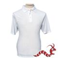 Woodworm Golf Plain Polo Shirt - White Medium