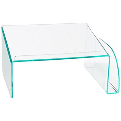 Lorell Phone Stand, Clear/Green