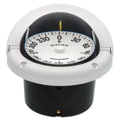 Ritchie HF-742 Helmsman Flush Mount Compass White