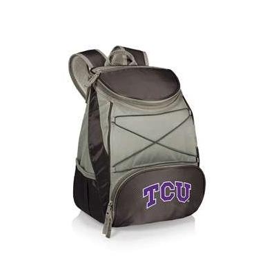 PICNIC TIME NCAA Texas Christian Horned Frogs PTX Insulated Backpack Cooler, Black