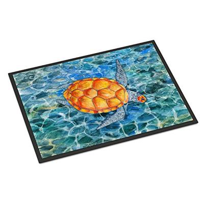 Caroline's Treasures BB5364JMAT Sea Turtle Indoor or Outdoor Mat 24x36, 24H X 36W, Multicolor