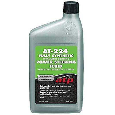 ATP Automotive AT-224 Synthetic Power Steering Fluid, CHF Compatible, 32 Ounces