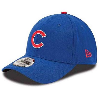 MLB Chicago Cubs Team Classic Game 39Thirty Stretch Fit Cap, Blue, Medium/Large