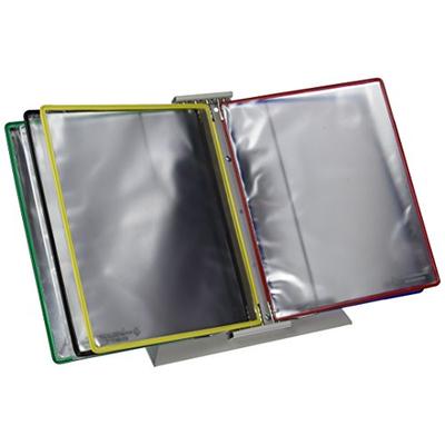 Tarifold, Inc. D291F Foldfive Desk Unit w/Display Pockets, 10 Pockets, 5 Tabs