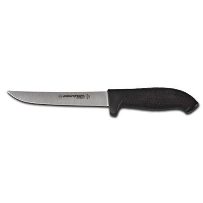 Dexter-Russell (SG136B-PCP) - 6" Wide Boning Knife, Black Handle