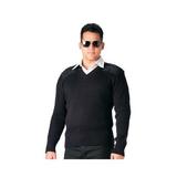 Rothco Acrylic V-Neck Sweater, Black, Medium screenshot. Sweaters & Vests directory of Men's Clothing.