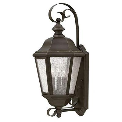 Hinkley 1670OZ-LL Edgewater Outdoor Wall Sconce, 3-Light LED 15 Total Watts, Oil Rubbed Bronze