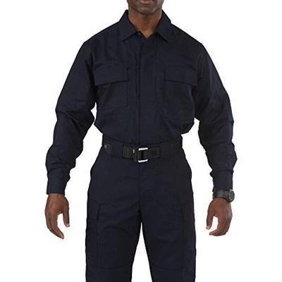 5.11 Tactical Taclite TDU Long-Sleeve Shirt, Dark Navy, X-Large