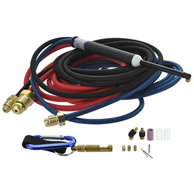 CK MR140 Water Cooled Micro TIG Torch Kit, 140A, 25', 3-Pc, Super-Flex