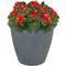 Sunnydaze Anjelica Flower Pot Planter, Outdoor/Indoor Heavy-Duty Double-Walled Polyresin with UV-Res