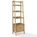 Crosley Furniture Landon Small Etagere Bookcase - Acorn