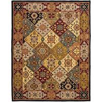 Safavieh Heritage Collection HG512B Handcrafted Traditional Oriental Multi and Red Wool Area Rug (5'