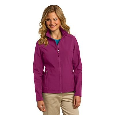 Port Authority Ladies Core Soft Shell Jacket, 4XL, Very Berry