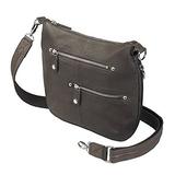 GTM Gun Tote'n Mamas Concealed Carry Chrome Zip Handbag, Brown, Small screenshot. Hunting & Archery Equipment directory of Sports Equipment & Outdoor Gear.