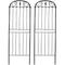 Sunnydaze 32-Inch Traditional Garden Trellis, Metal Wire for Climbing Plants and Flowers, Set of 2