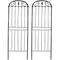 Sunnydaze 32-Inch Traditional Garden Trellis, Metal Wire for Climbing Plants and Flowers, Set of 2