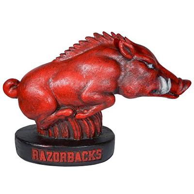 Stone Mascots - University of Arkansas Razorback "Tusk" College Stone Mascot