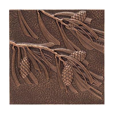 Whitehall Products Pinecone Wall Decor, Antique Copper