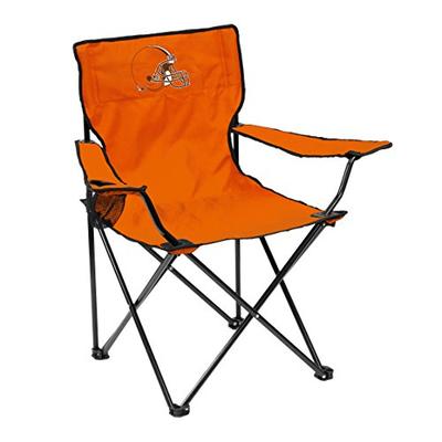 Logo Brands NFL Cleveland Browns Quad Chair Quad Chair, Orange, One Size