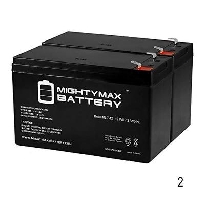 Mighty Max Battery 12V 7.2AH SLA Battery for Razor e200s, e225, e325-2 Pack Brand Product