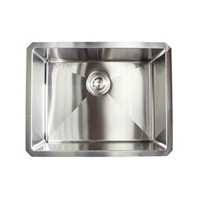 Ariel 23" x 18" Single Bowl Undermount Kitchen Sink